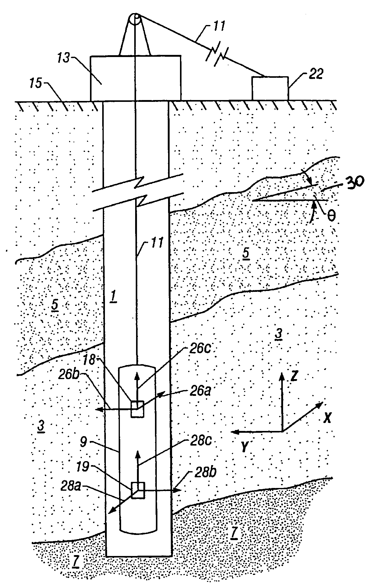 Method and apparatus for internal calibration in induction logging instruments