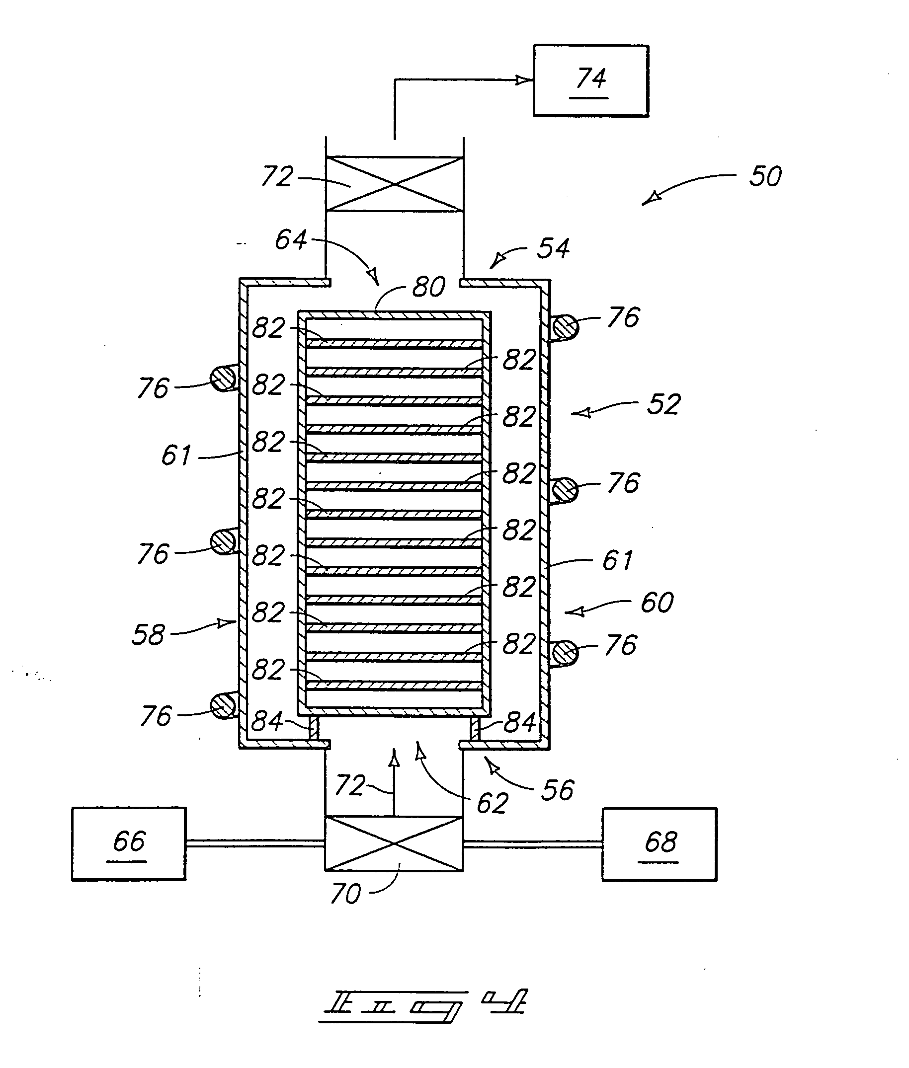 Apparatuses for treating pluralities of discrete semiconductor substrates; and methods for treating pluralities of discrete semiconductor substrates