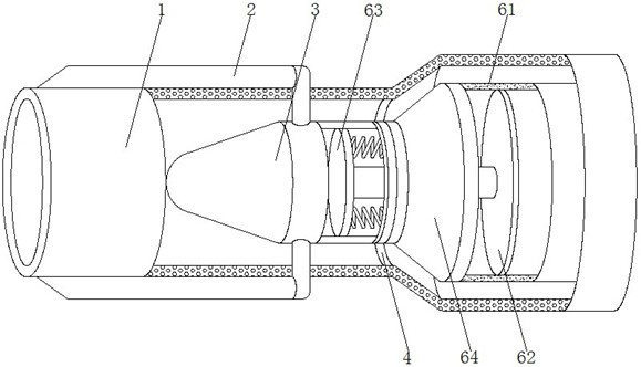 Single-layer plastic sheet object rheological control device without influencing flow velocity