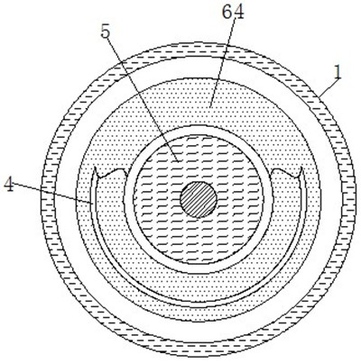 Single-layer plastic sheet object rheological control device without influencing flow velocity