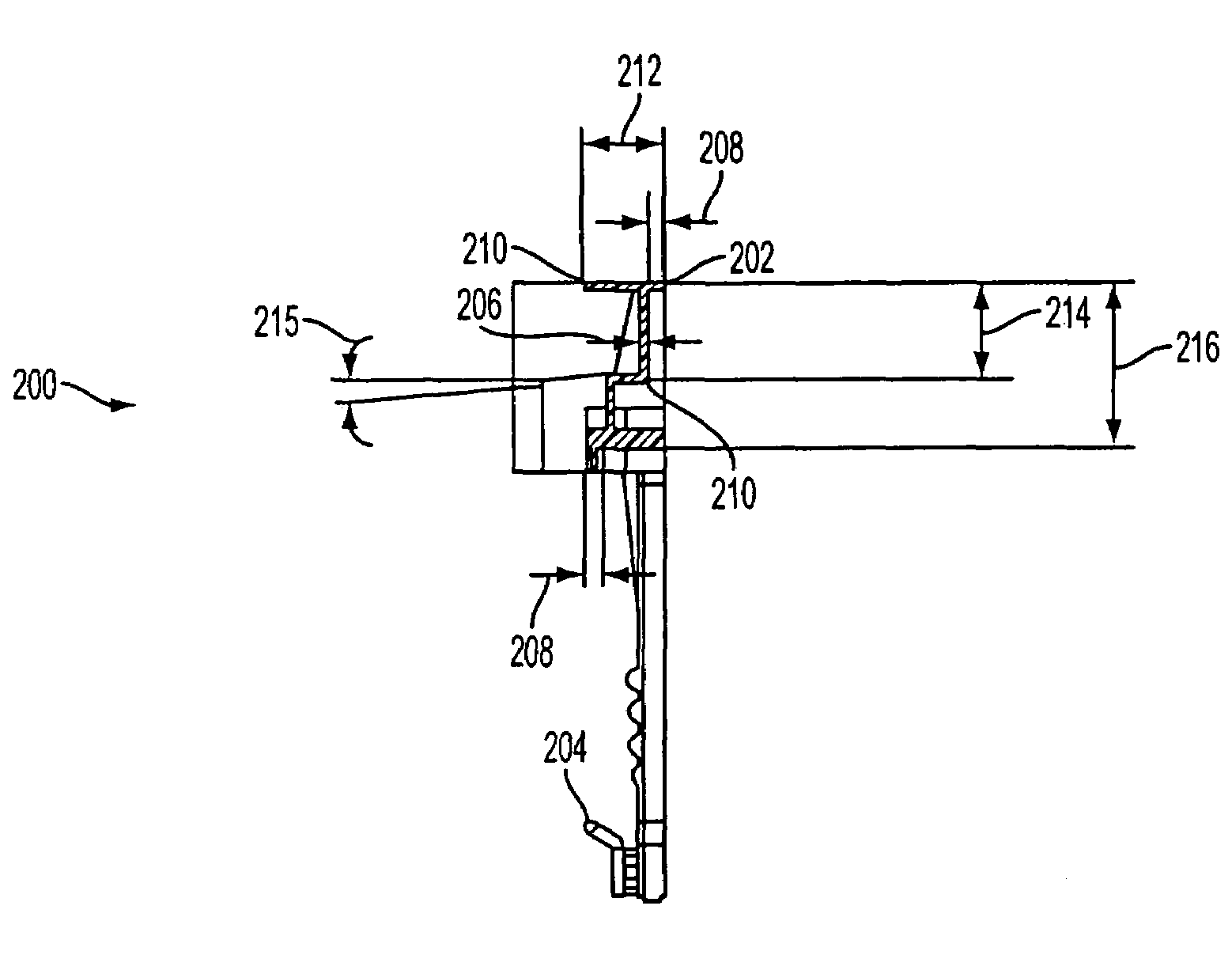 Hanger beam construction