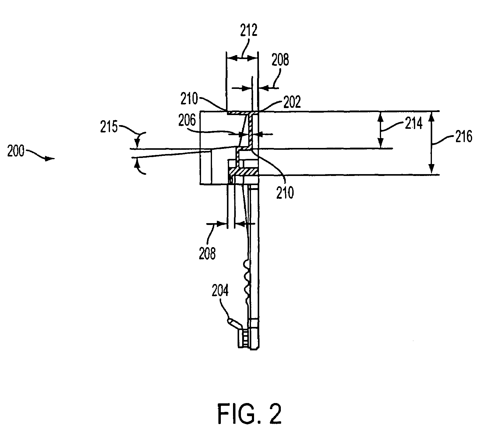 Hanger beam construction