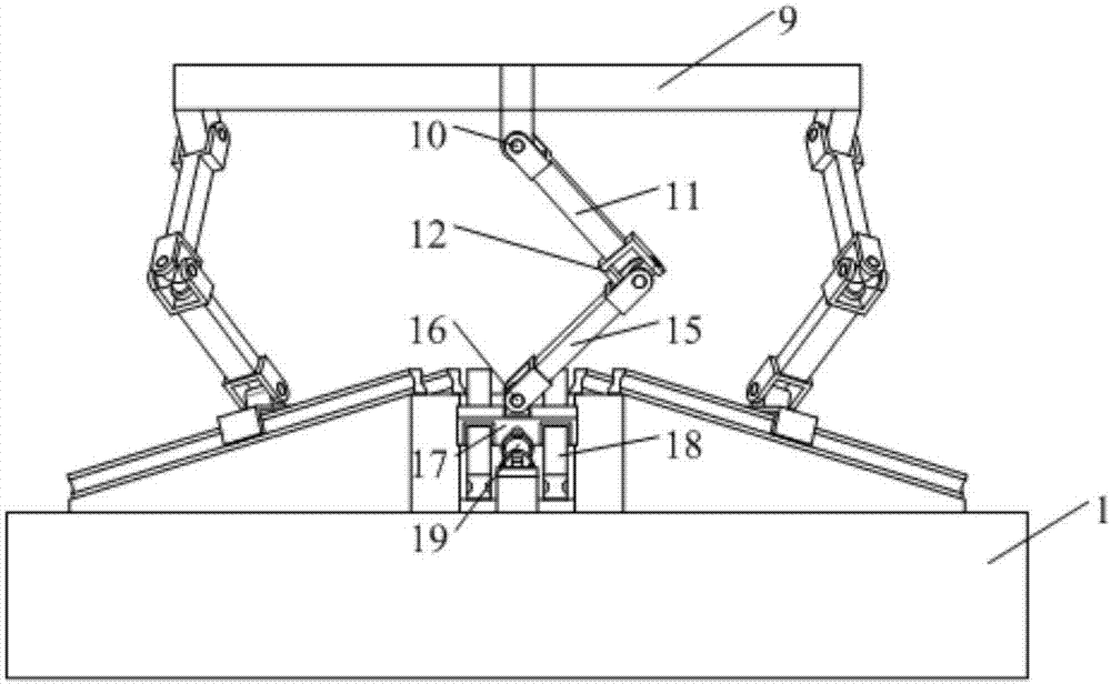 Full-domain constant-balance overload six-degree-of-freedom parallel mechanism