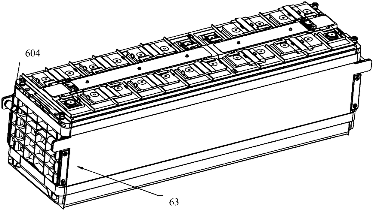 High-rate charging liquid-cooled battery box