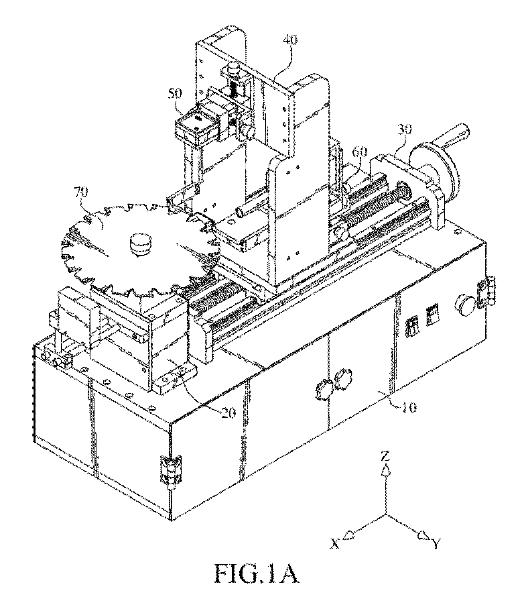 Automated optical inspection system for the runout tolerance of circular saw blades