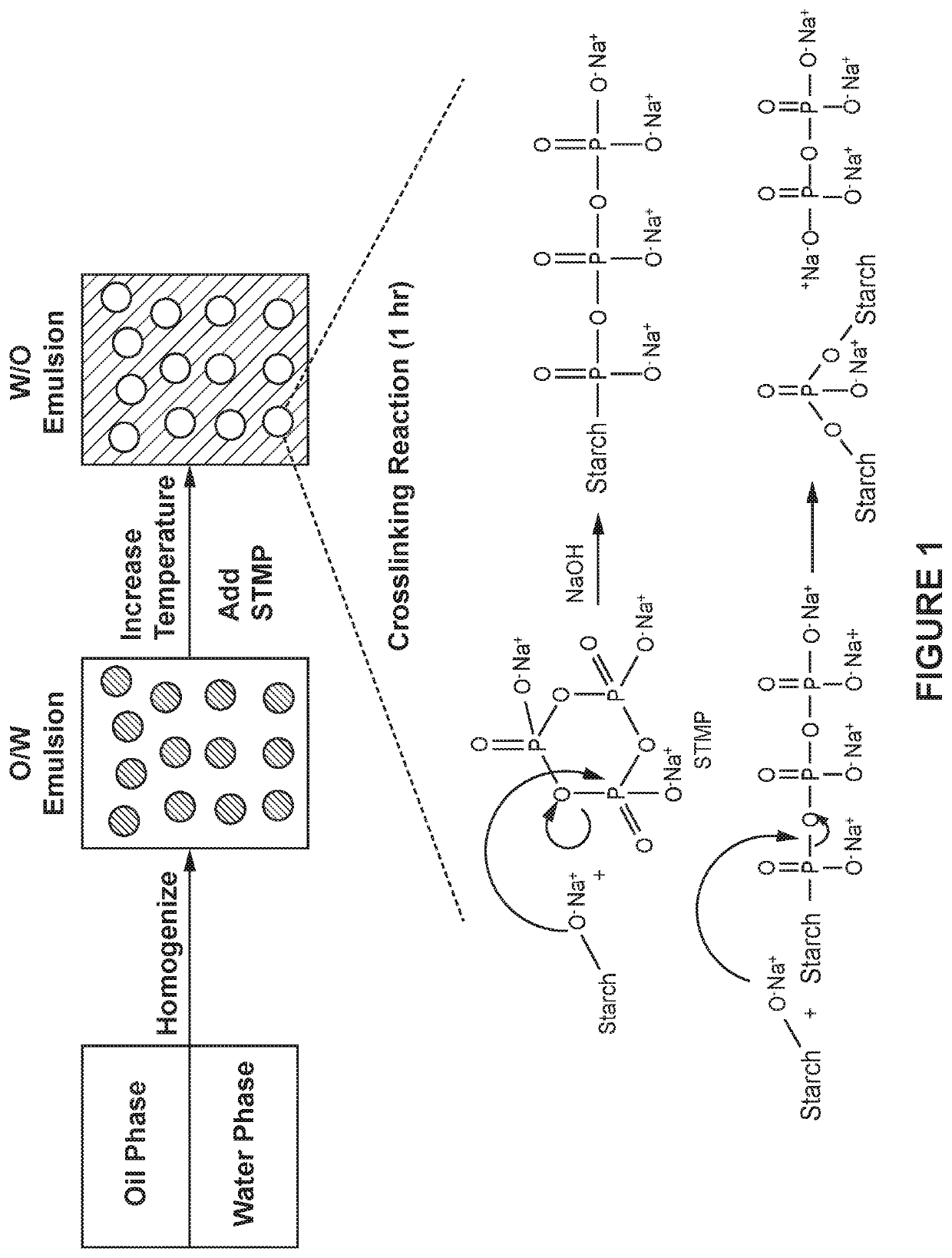 Phosphate crosslinked starch nanoparticle and dental treatments