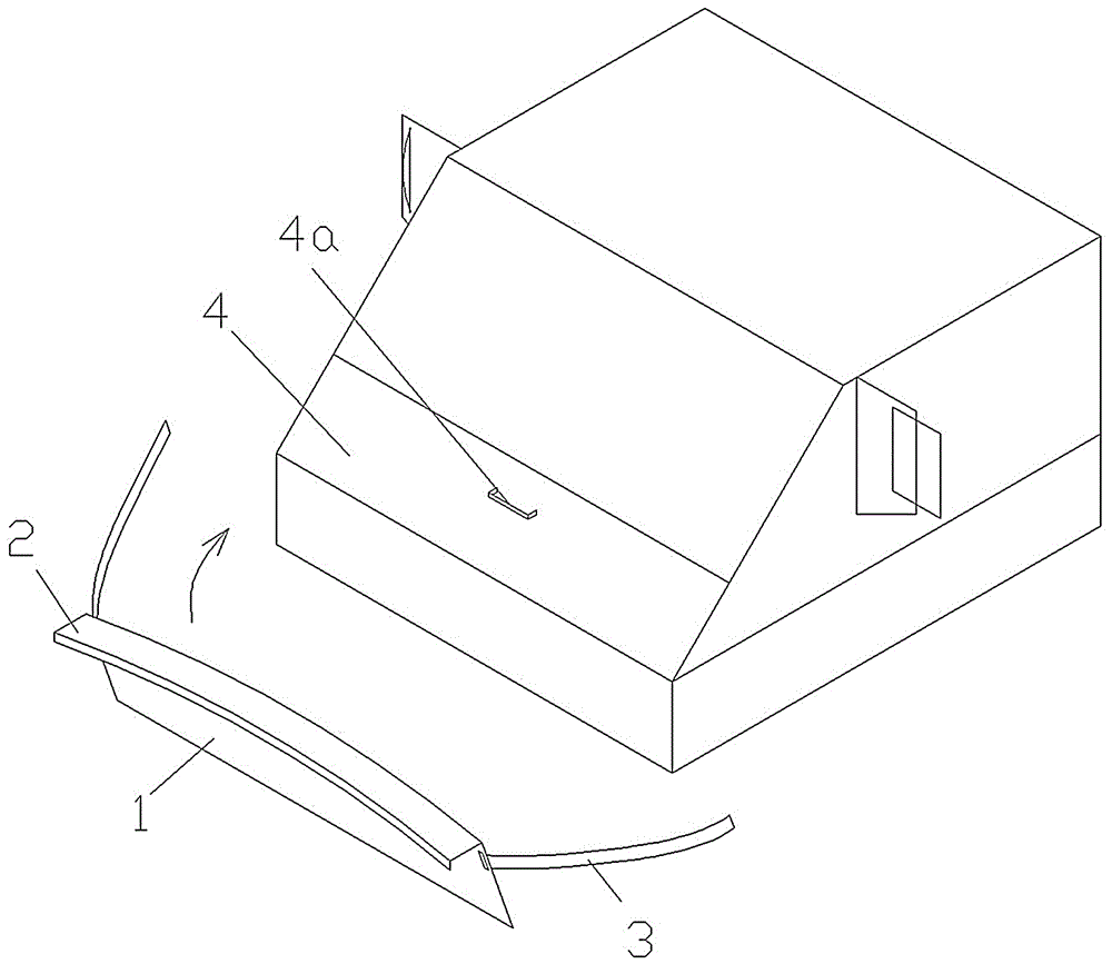 Wading baffle for military transportation vehicle