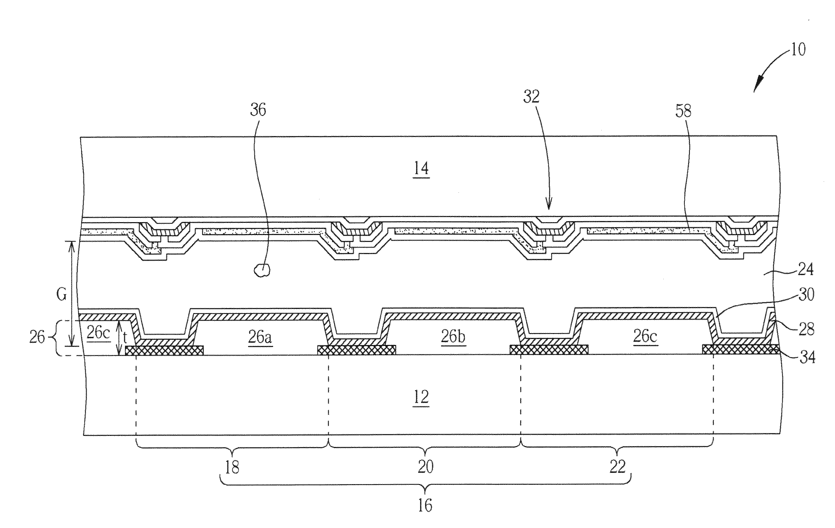 Display panel and method of repairing bright point thereof