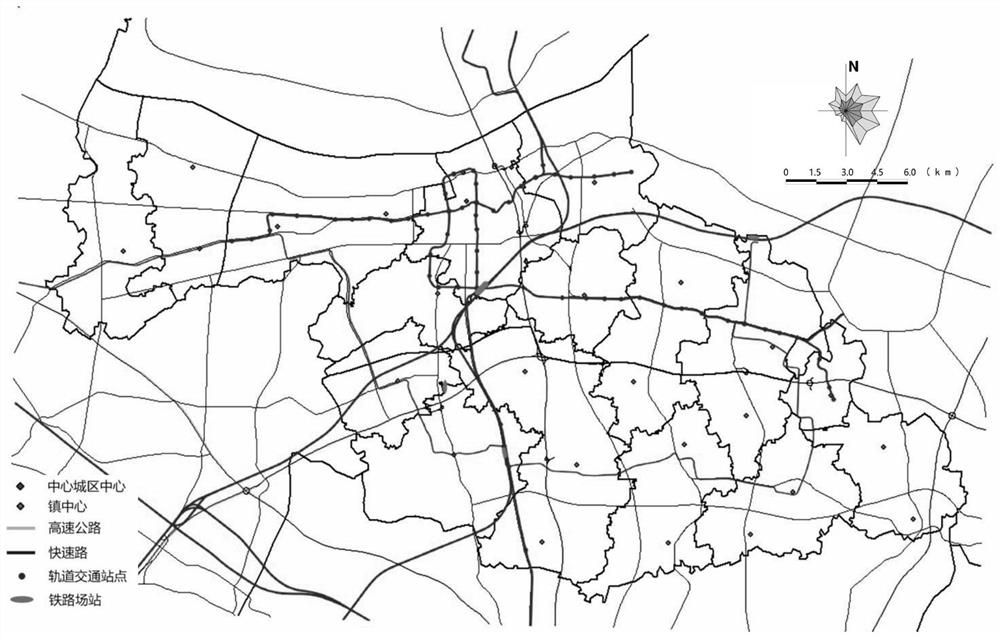 Increment decline town development boundary delimiting method based on CA model