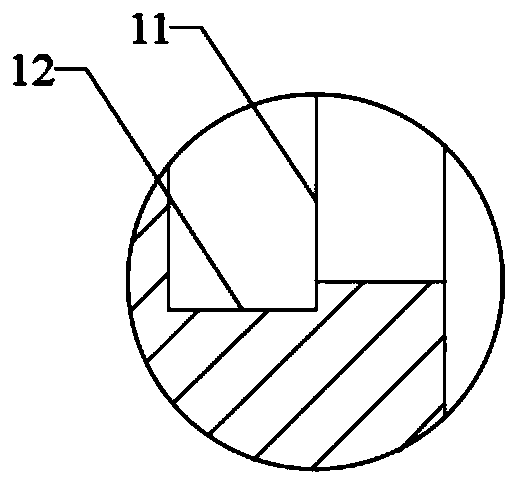 A mold with a diversion groove connected with a T-shaped groove