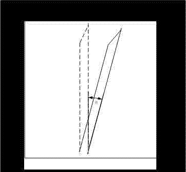 Method for automatically detecting inclination of steel needle of injector by machine vision system