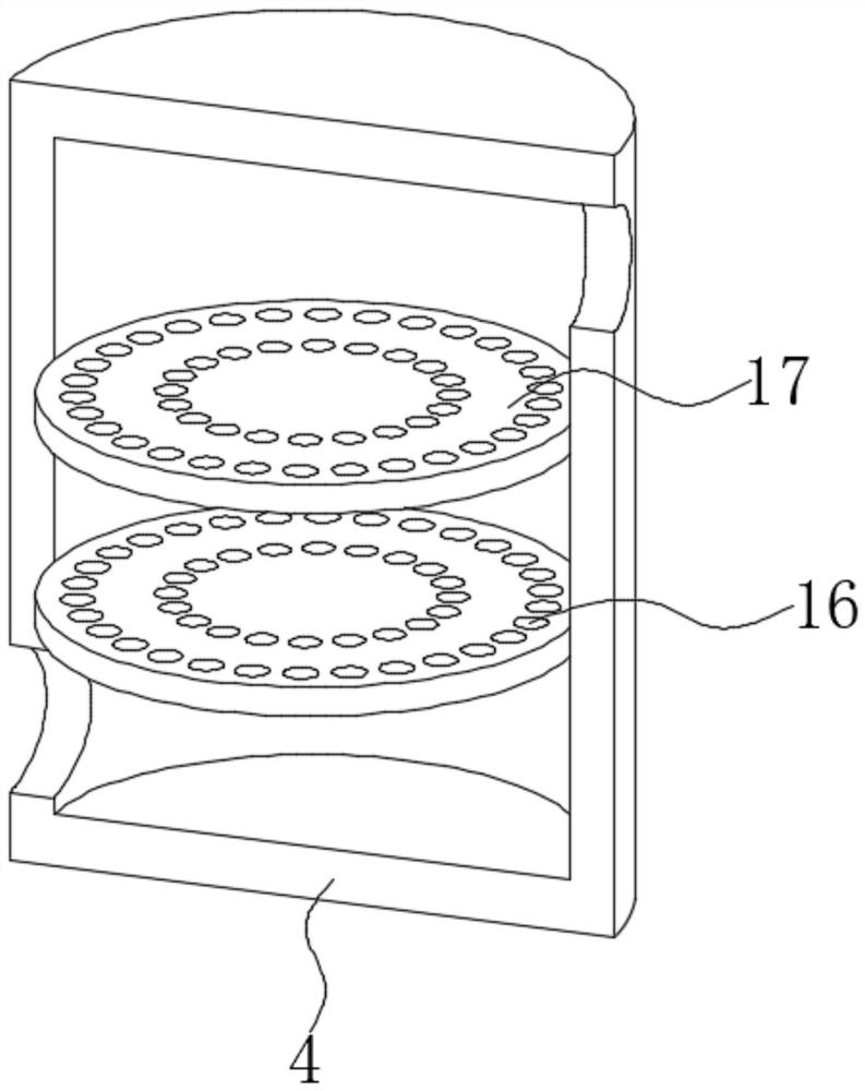 Multi-stage injection type water-soluble waste gas recovery system and waste gas recovery process