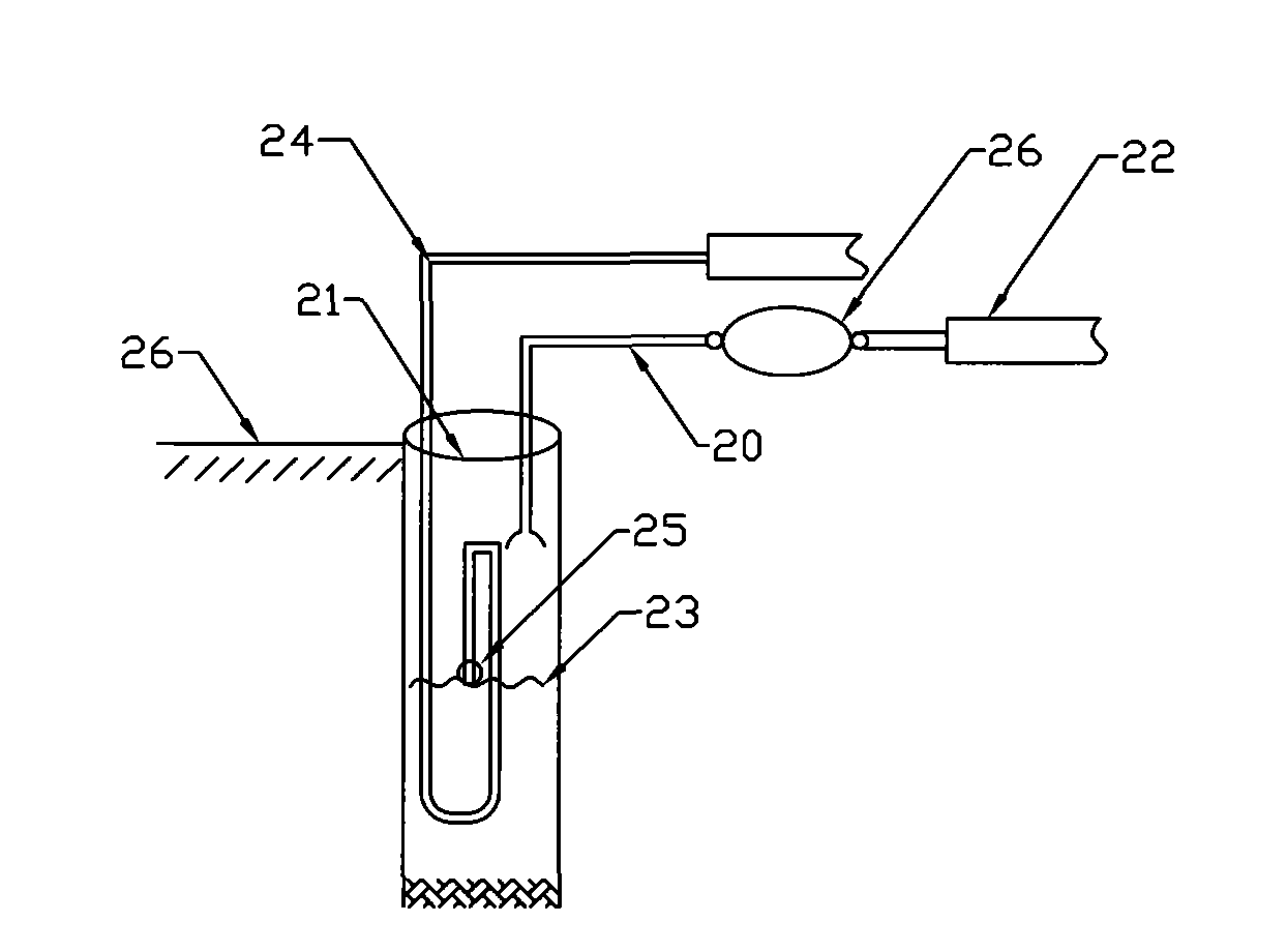 Building natural cooling air circulation system