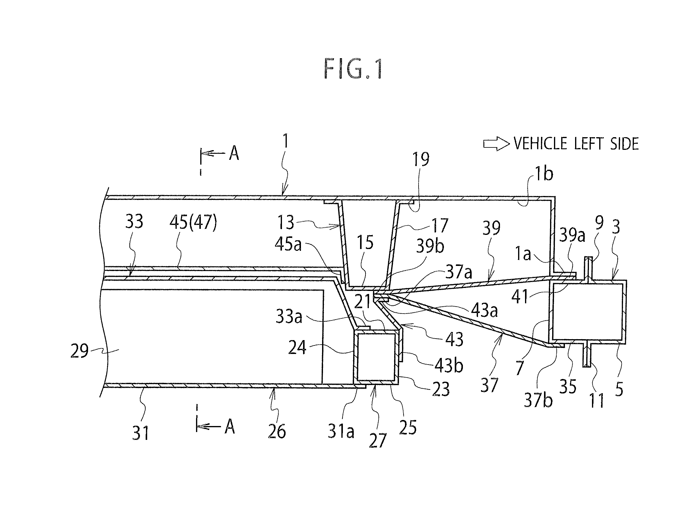 Structure for vehicle body lower portion