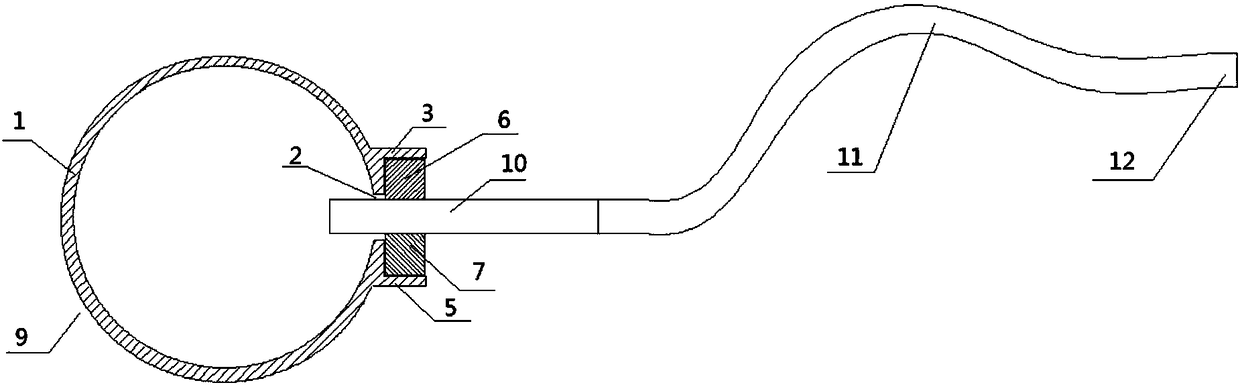 Gas supply pipeline