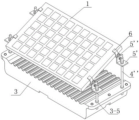 A modular floating photovoltaic array and its power station