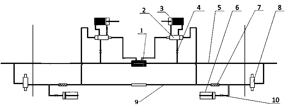 Automatic car coupler control system and application thereof