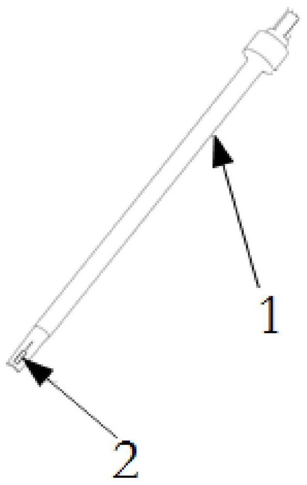 Intramedullary resetting device for thighbone