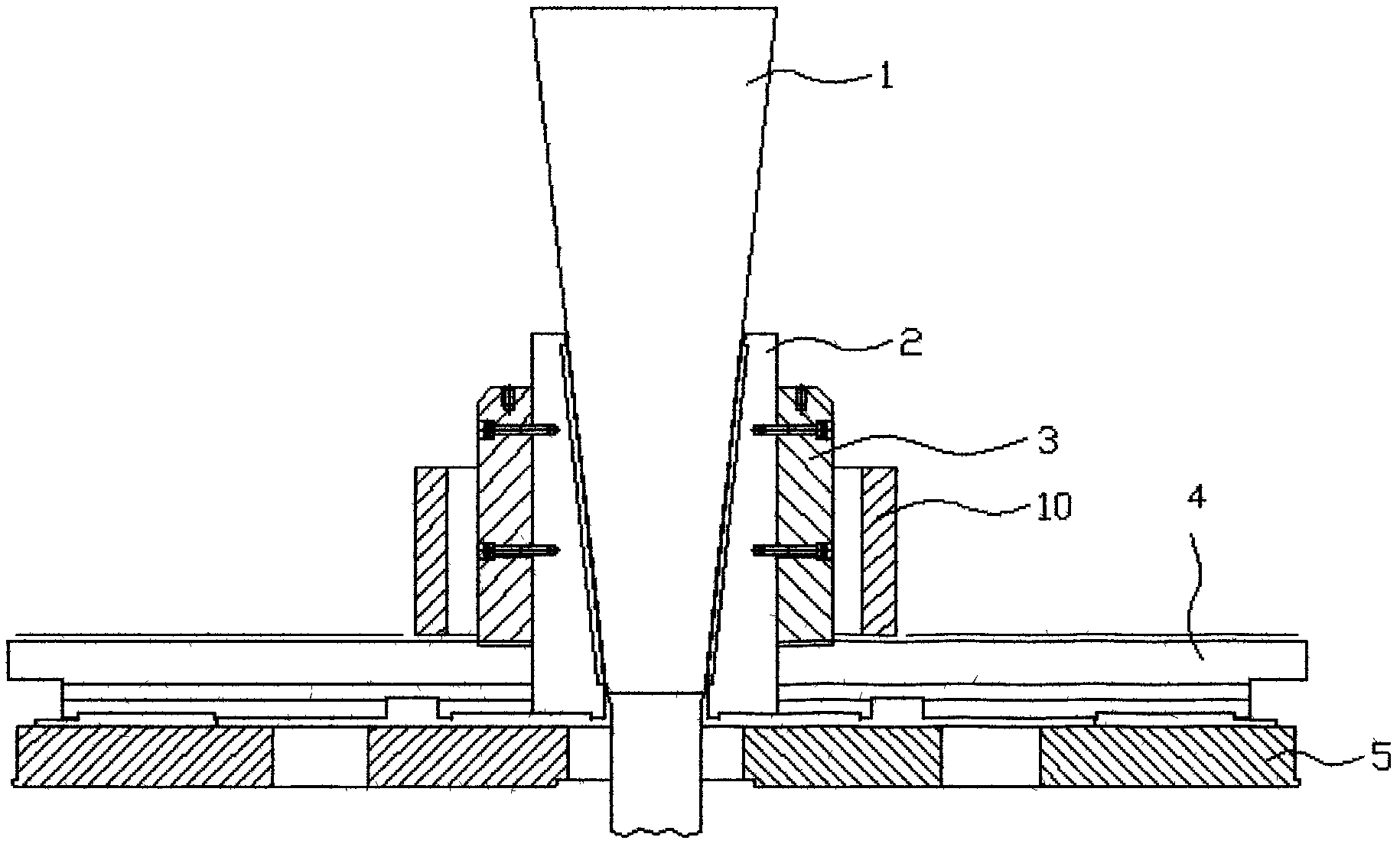 Thermal bulging method for high-temperature alloy flashing welding ring piece