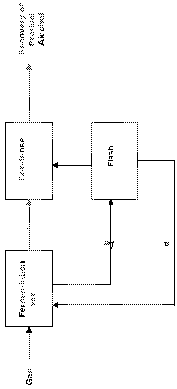 Process to remove product alcohols from fermentation broth