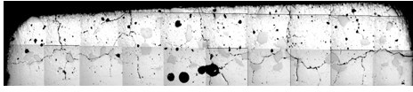 Thermal fatigue performance test and analysis method for metal matrix composite material