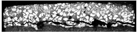 Thermal fatigue performance test and analysis method for metal matrix composite material