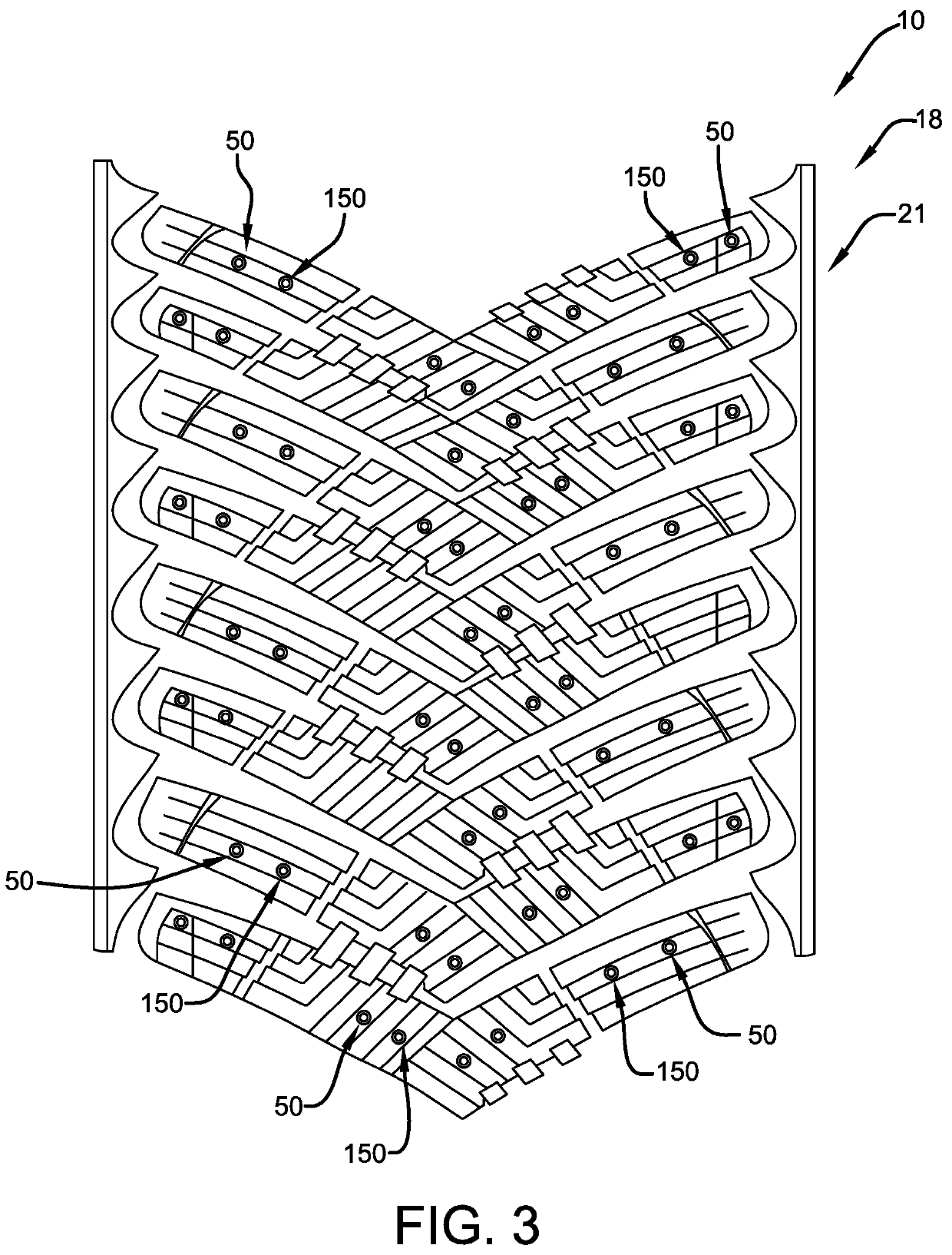 Winter tire stud arrangement