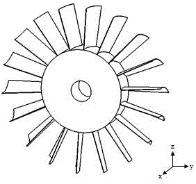 Modal analysis method under influence of impeller structure thermal stress on the basis of ANSYS