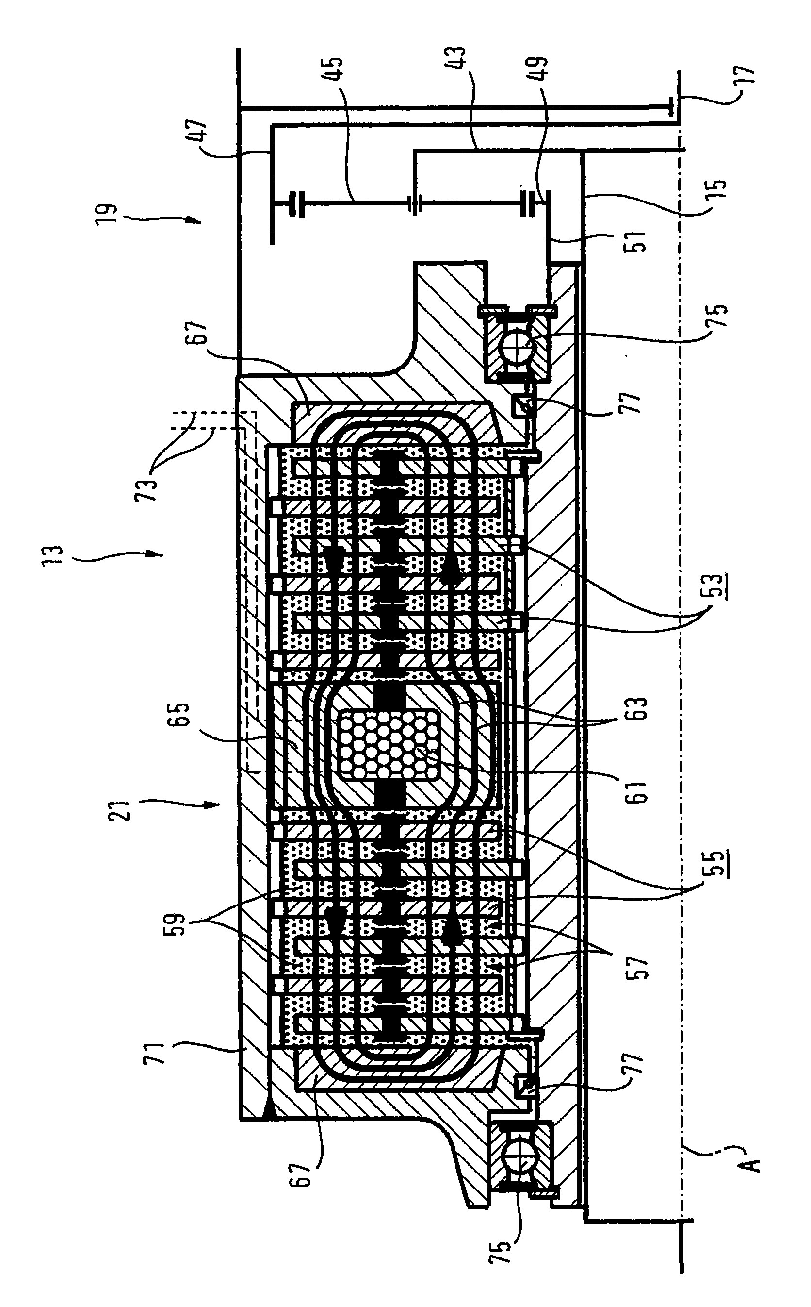 Torque transmission unit