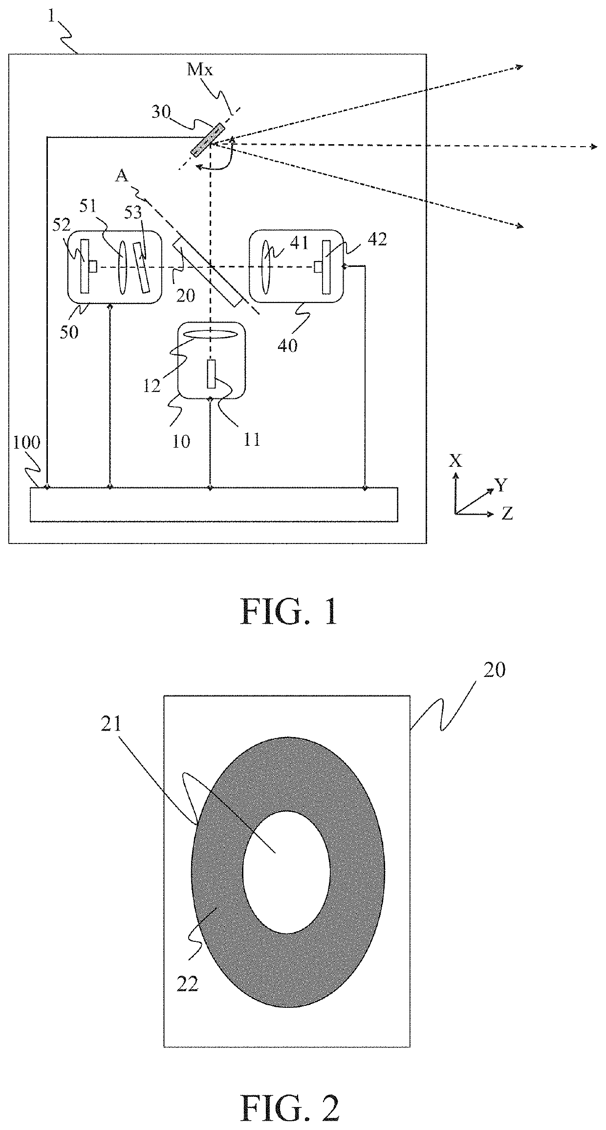 Optical apparatus, in-vehicle system, and mobile apparatus