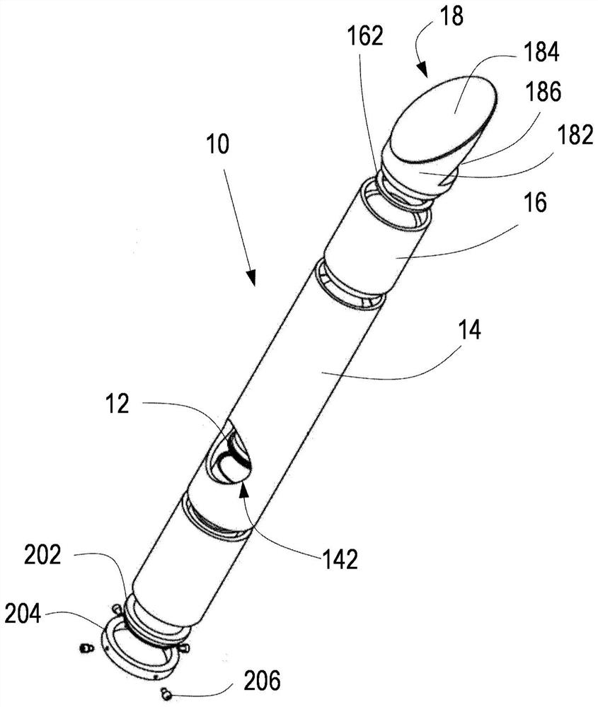 Oxygen analyzer diversion probe assembly