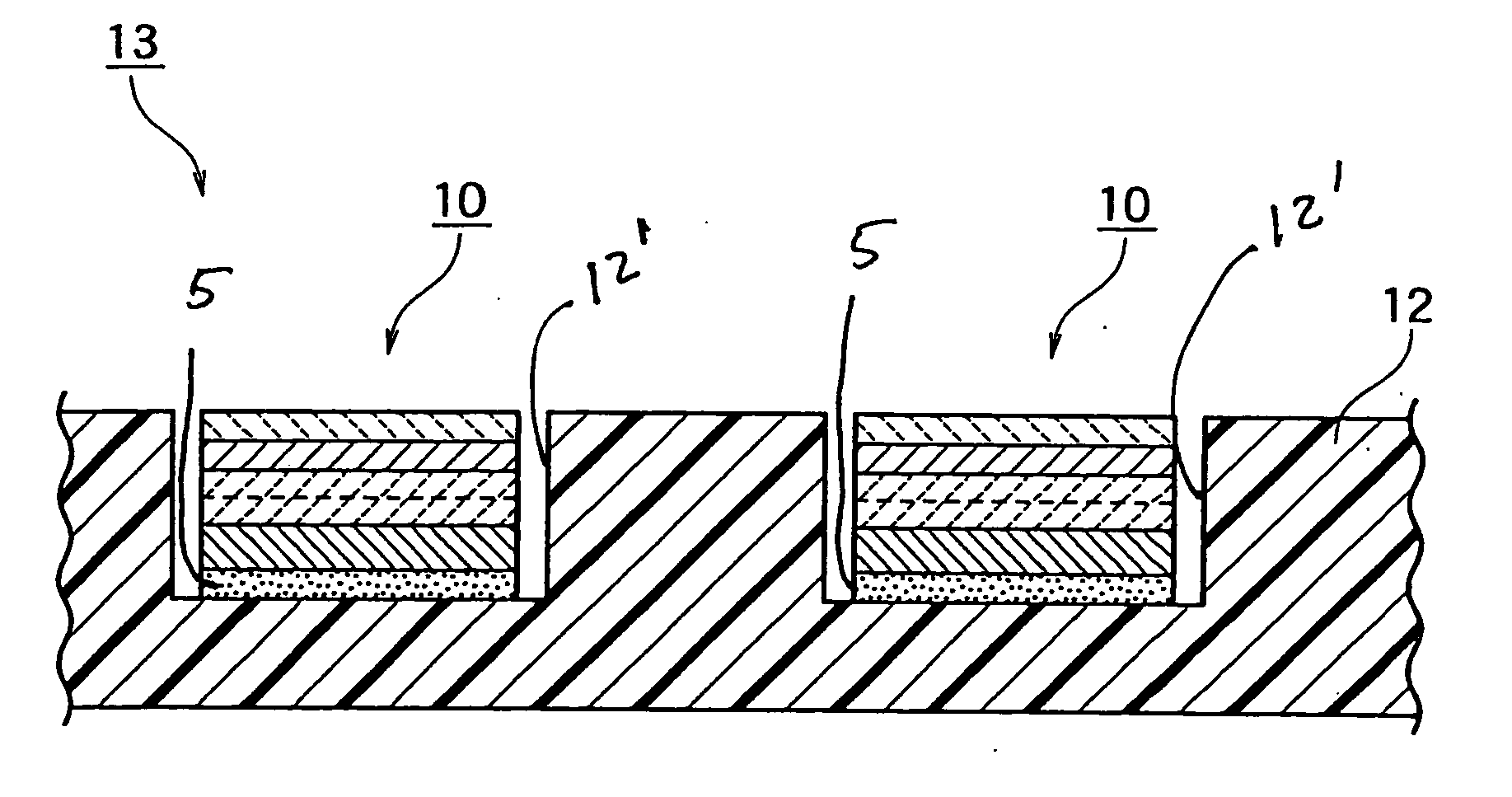 Decorative pattern and production method therefor