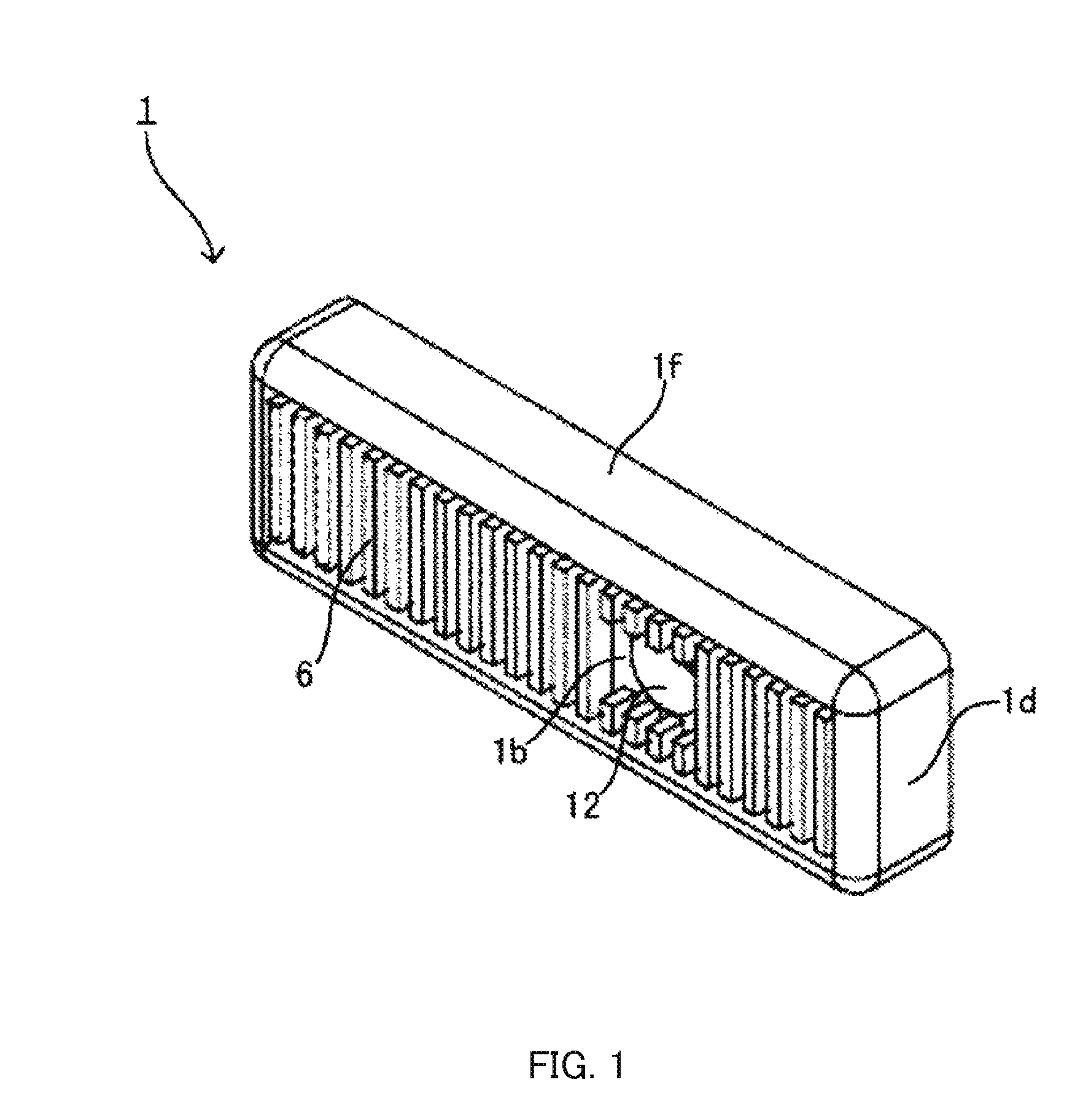 Drip irrigation emitter and drip irrigation device equipped with same