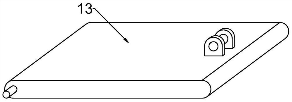 A continuous agricultural product crushing device with automatic intermittent feeding and discharging