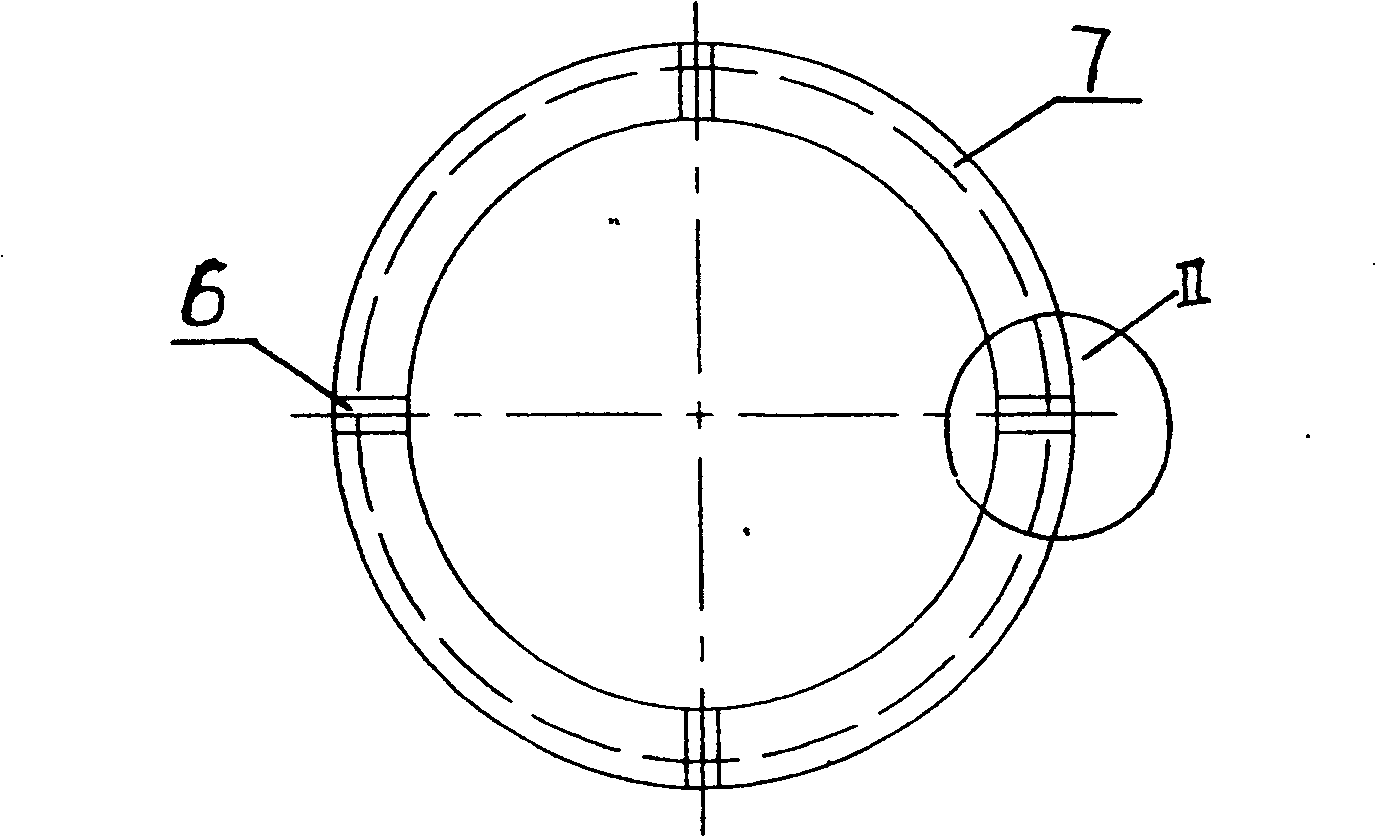 Method for producing centre tube of reactor