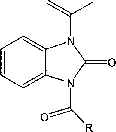 Benzimidazole amide bactericide