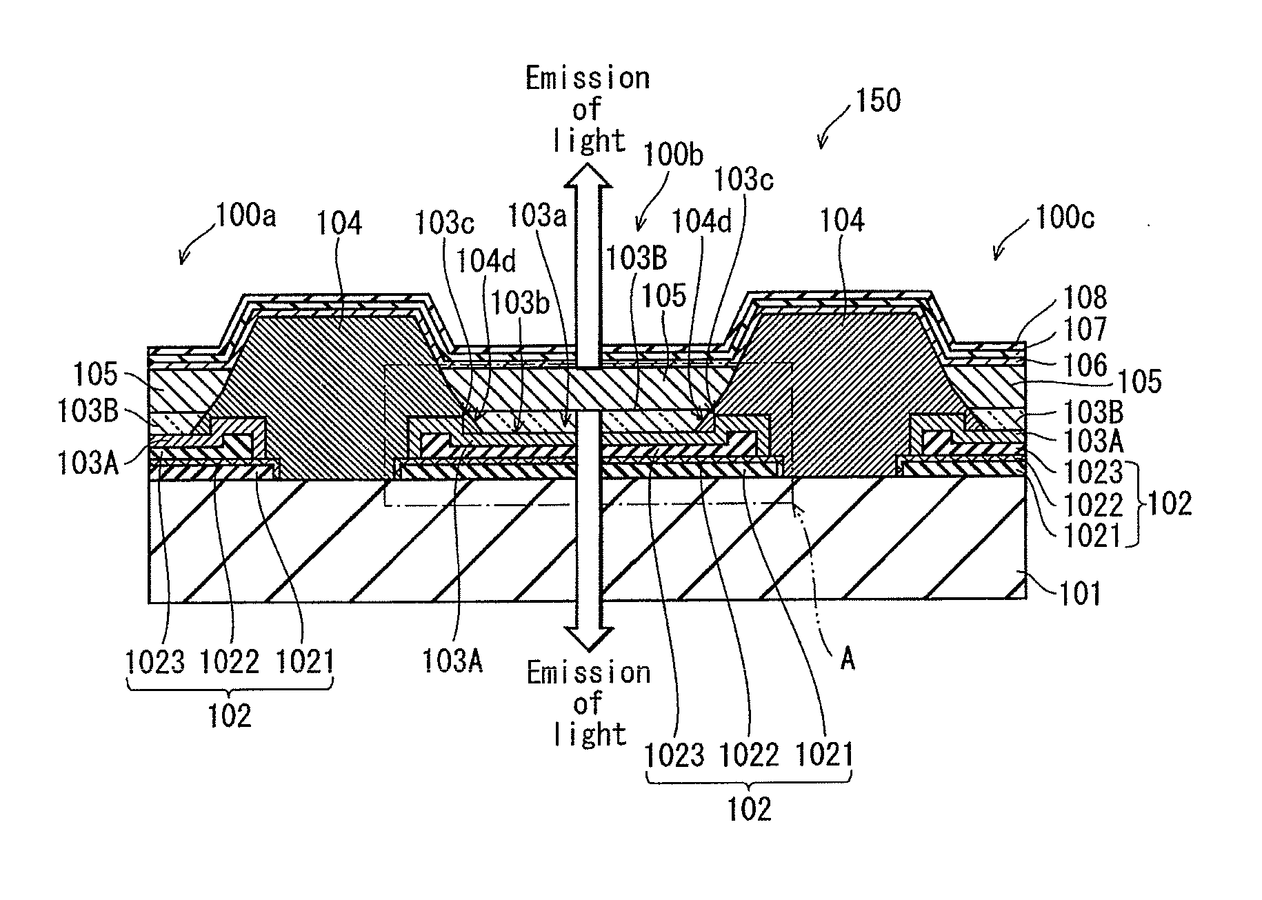 Light emitting element, method for manufacturing same, and light emitting device