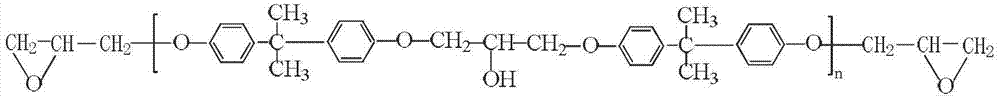 High-performance epoxy resin asphalt warm mixing agent and preparation method thereof