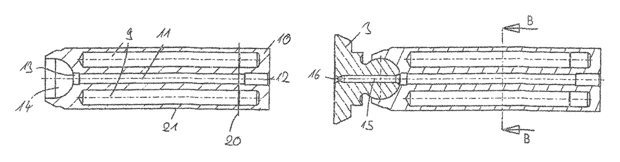 Piston for an axial piston machine