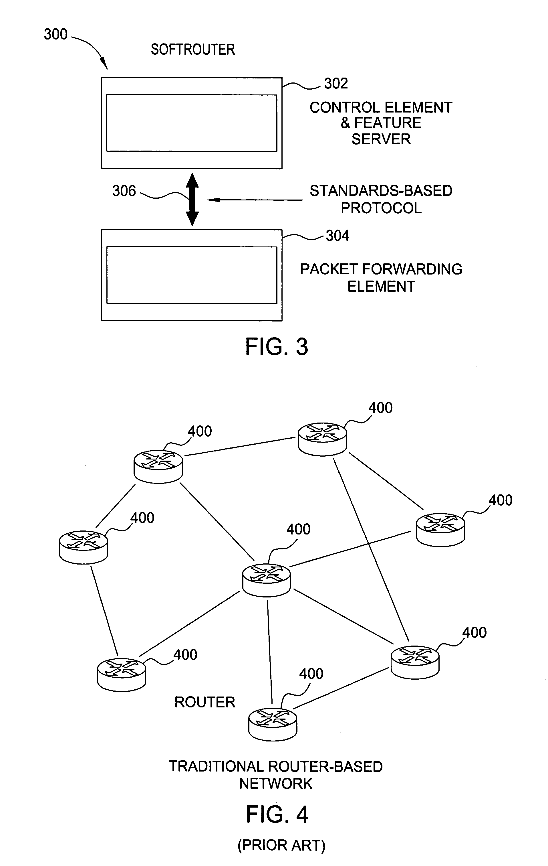 Softrouter dynamic binding protocol