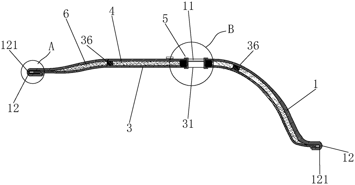 Ripple type automobile thermal shield with efficient heat dissipation