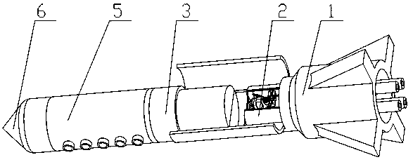 Guided missile fire-fighting truck based super high-rise building fire rescue method and device