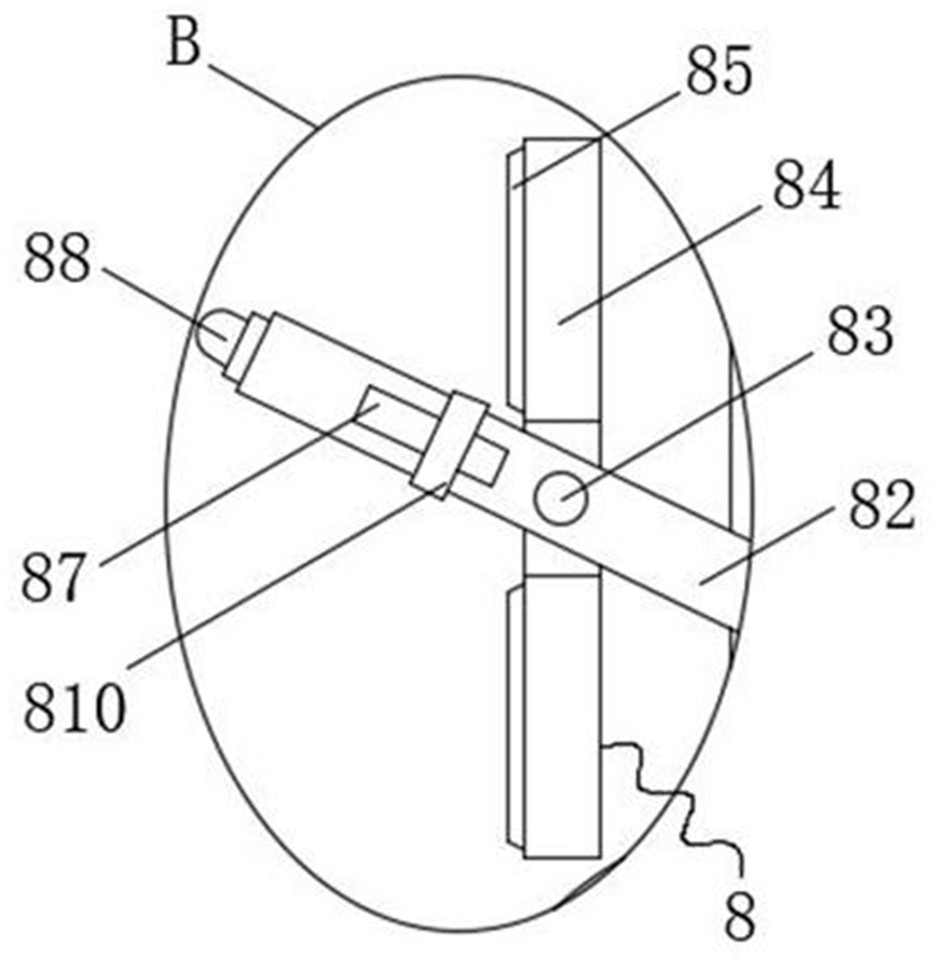 A continuous winding device for carbon fiber prepreg