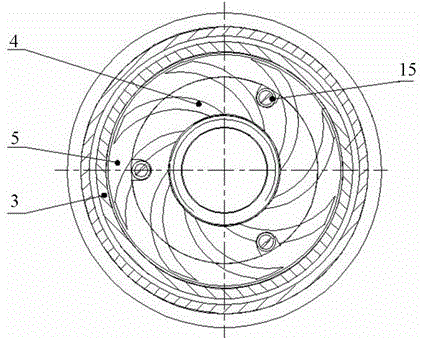 Traction molecular pump embedded inside the device