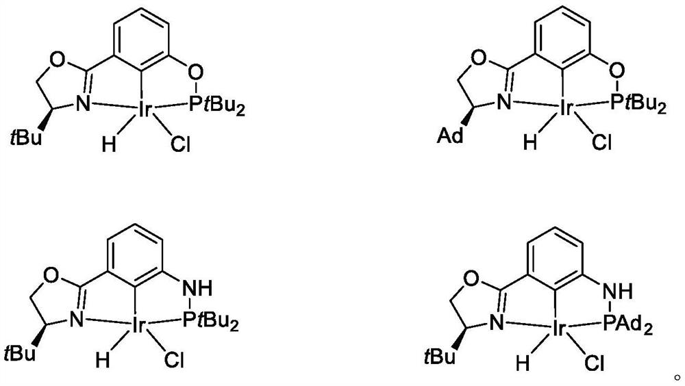 NCP ligand, metal iridium complex thereof, and preparation method and application of complex