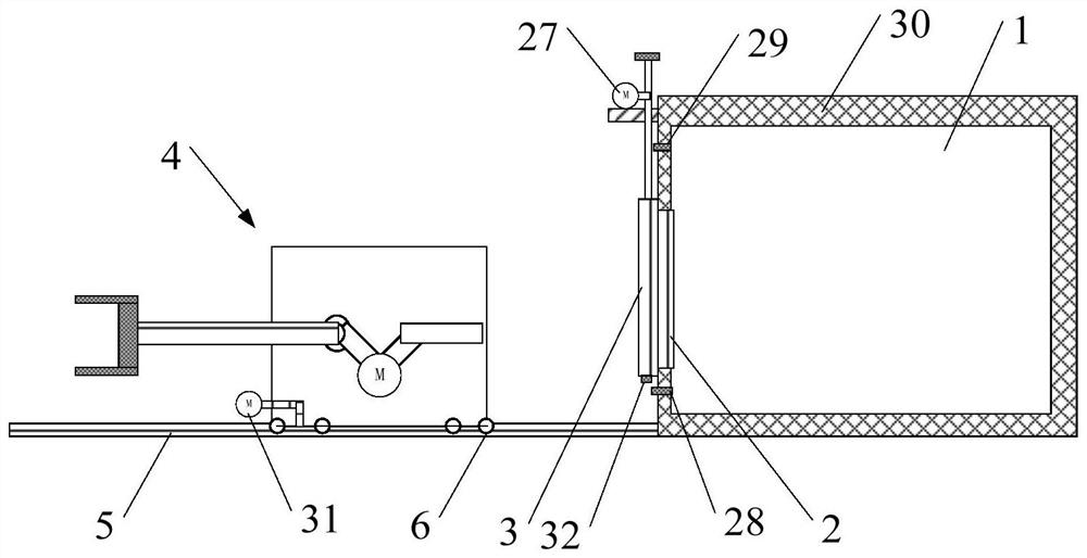 a heat treatment furnace