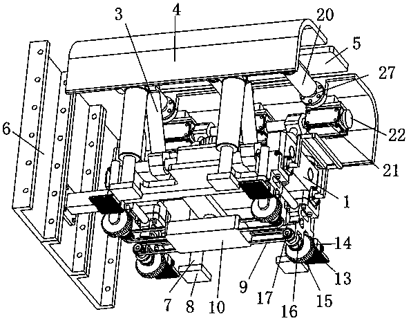 Tunnel blasting anti-collapse and stabilization device