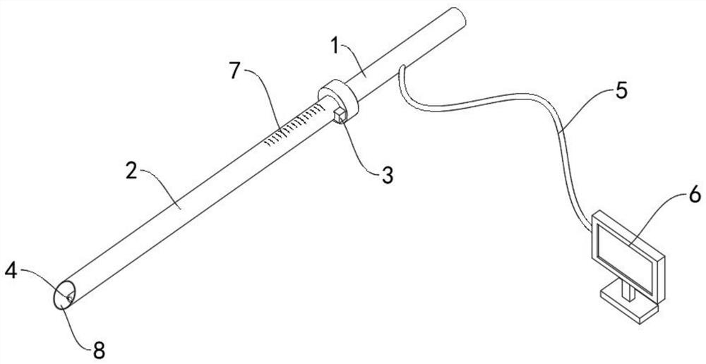 Visual bronchoscope