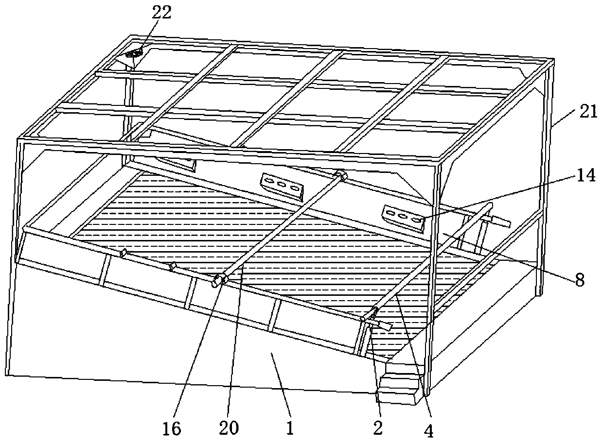 Indoor virtual skiing equipment with three-dimensional surround sound effect and protection device