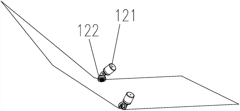 Composite device and process of a material